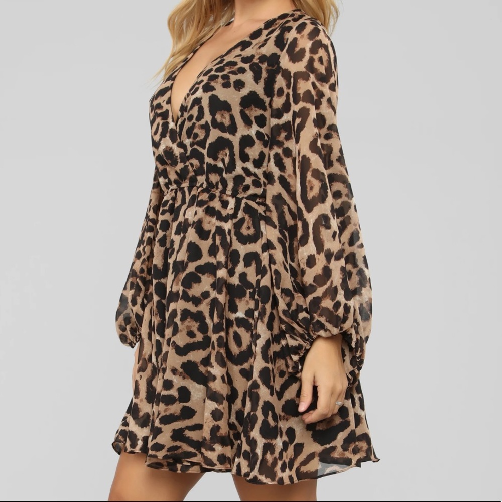 Leopard print dress - Picture 3 of 3